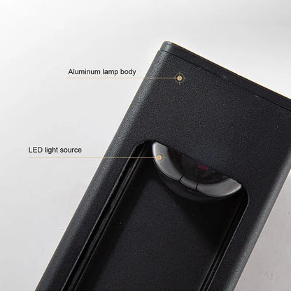 Slim Weatherproof Exterior Wall Lamp