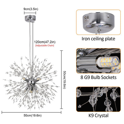 Modern Flower Drop Ceiling Light