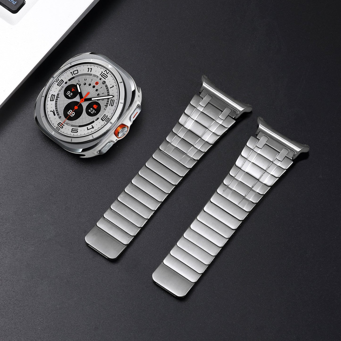 Durable Metal Magnetic Band For Samsung Watch 7 Ultra