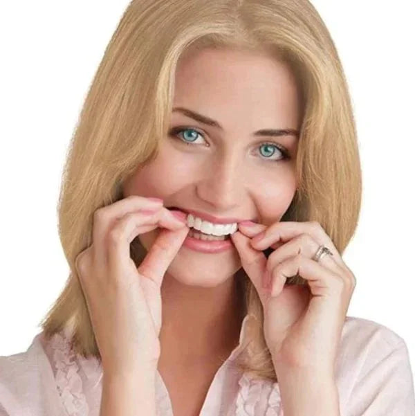 Easy Fit Smile Veneers for Top and Bottom Teeth