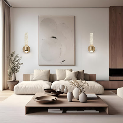 Sparkling Glass Ball Wall Lights
