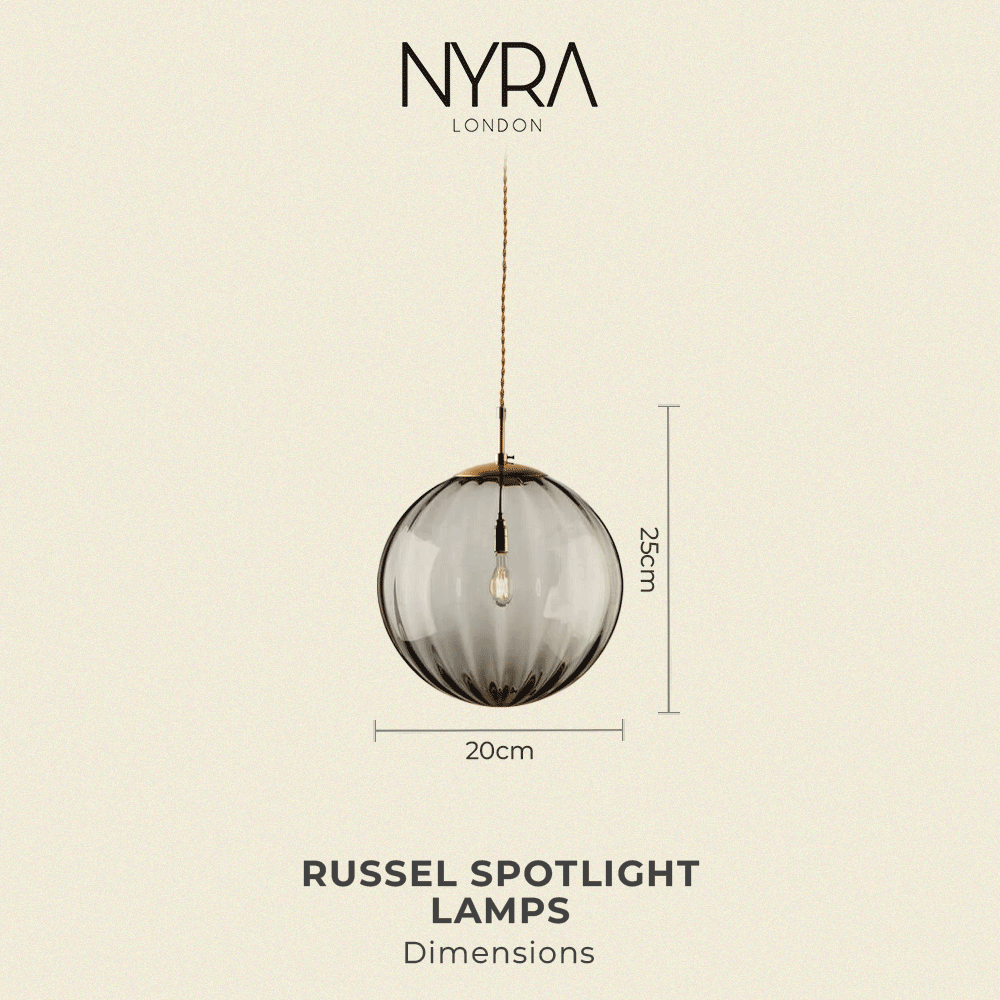 Elegant Clear Hanging Light Fixture