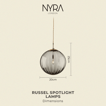 Elegant Clear Hanging Light Fixture
