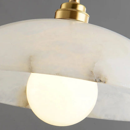 White Marble Pendant Light Fixtures