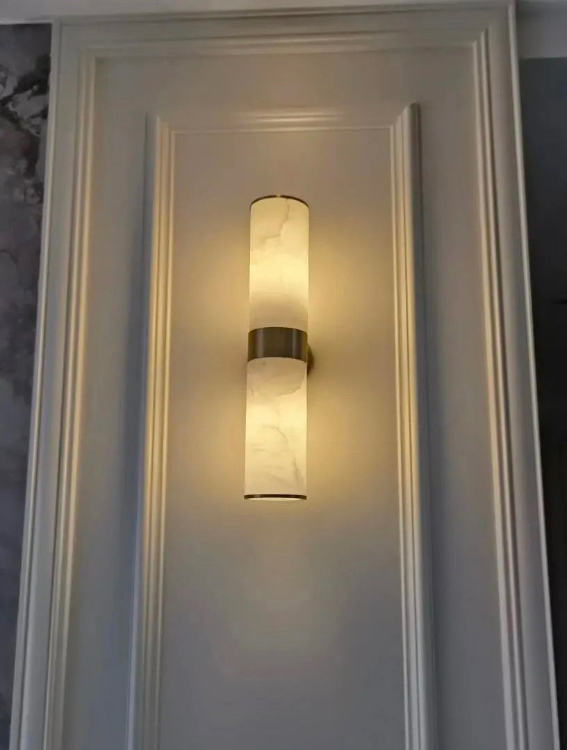 Wall Mount Brass Sconce