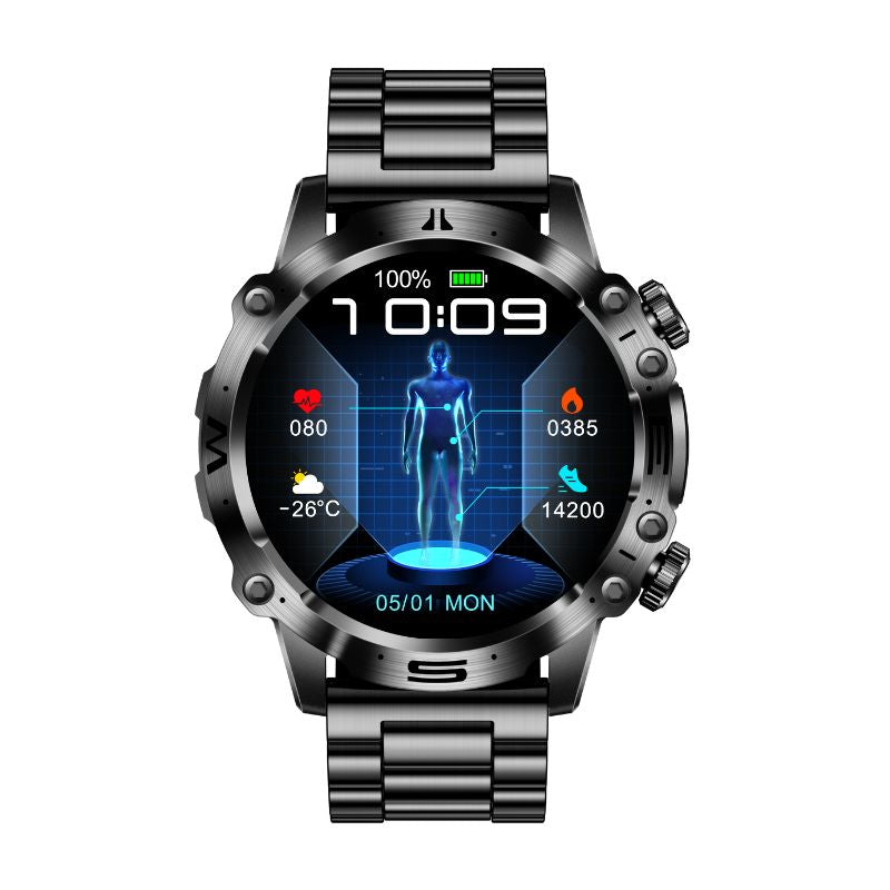 Fitness Tracker Watch with ECG and Health Monitoring - Lusomart