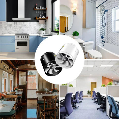 Silent Copper Ventilation Fan for Home Use
