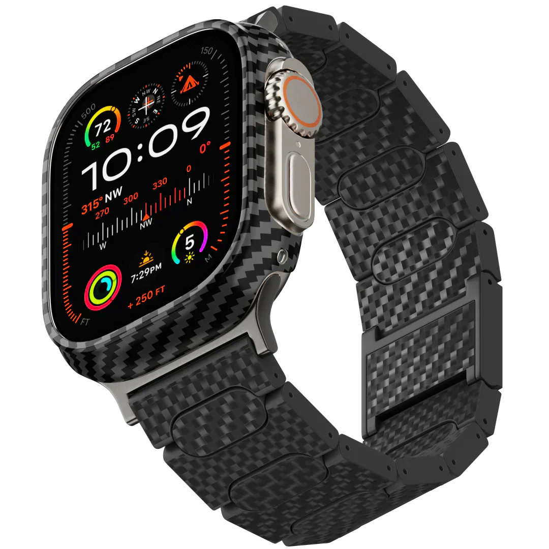 Lightweight Carbon Fiber Watch Band