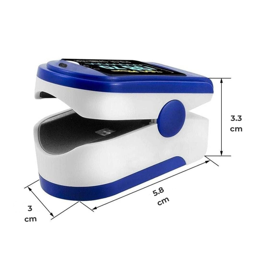 Compact Finger Pulse Oximeter with OLED Screen
