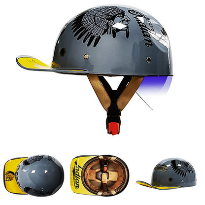 Durable Motorcycle Street Bike Helmet DOT Certified