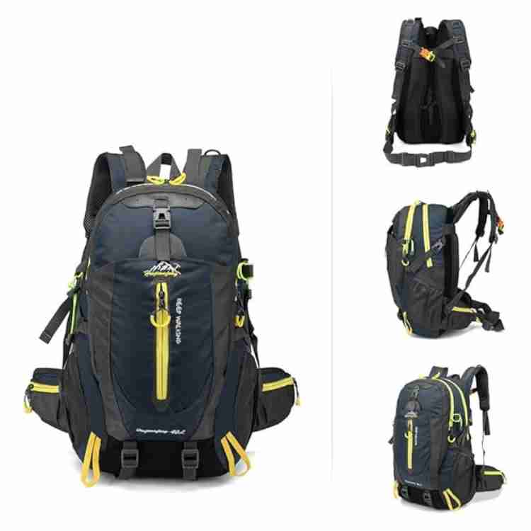 Waterproof 40L Outdoor Trekking Backpack With Extra Compartments