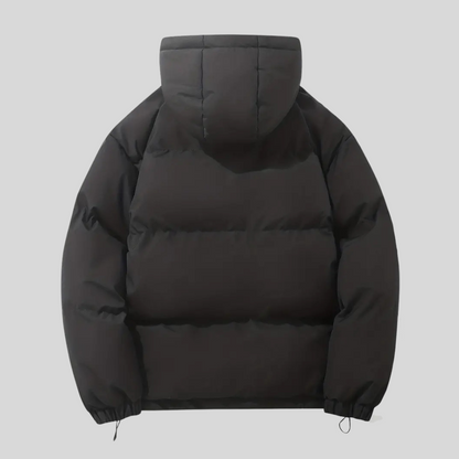 Warm Women's Hooded Puffer Coat for Winter