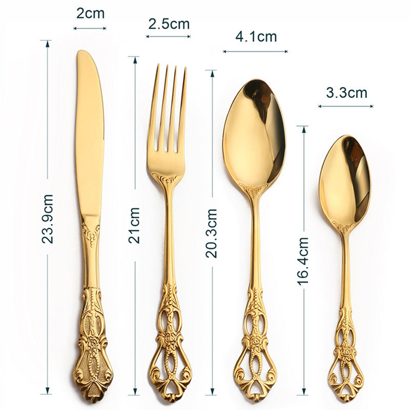 Premium Stainless Steel Silverware Set Durable