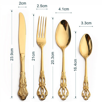 Premium Stainless Steel Silverware Set Durable
