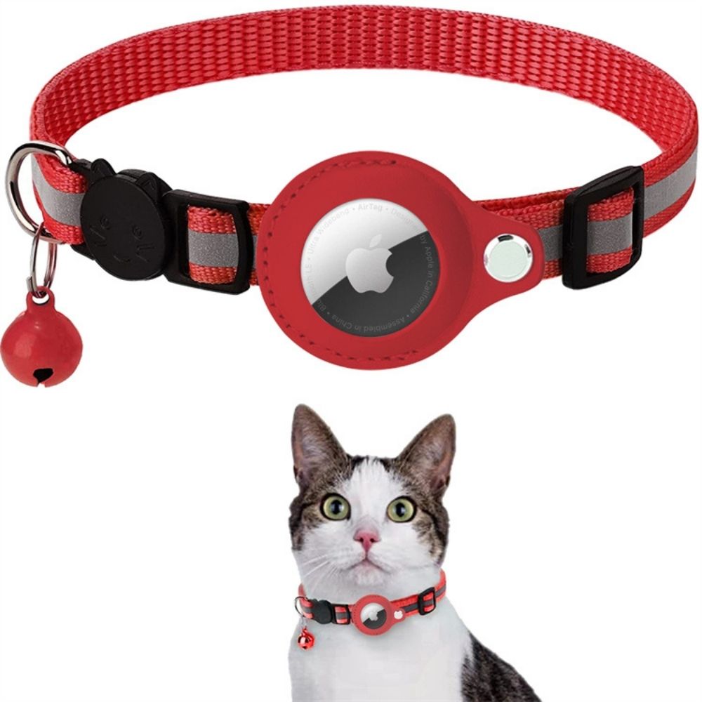 Safety Glow Cat Collar with Fast Release GPS Tracker