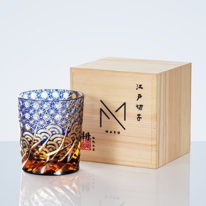 Luxury Engraved Whiskey Glass Set in Gift Box