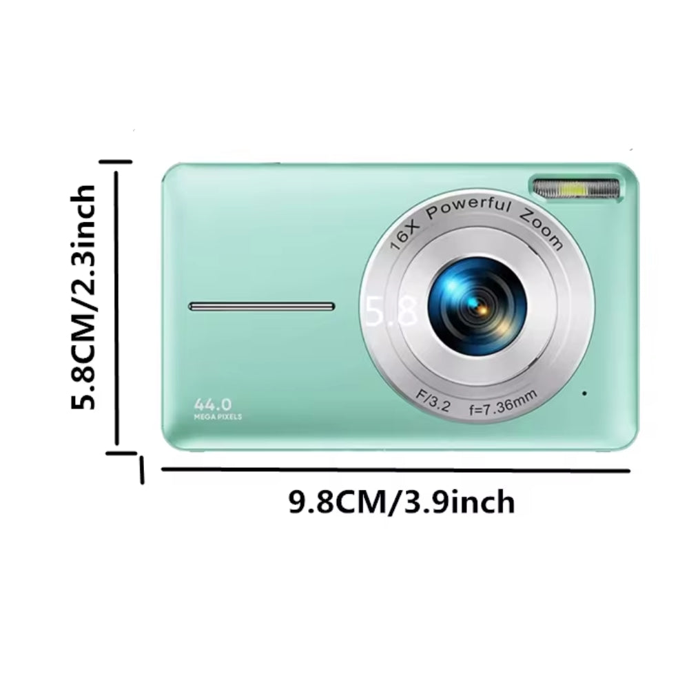 Portable 4K HD Vlogging Camera 16X Digital Zoom