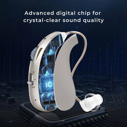 Easy Use Rechargeable Hearing Aid for Adults