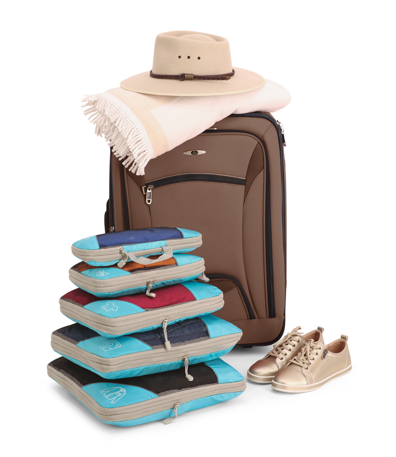 Space Saving Travel Packing Cubes Expand Luggage Capacity