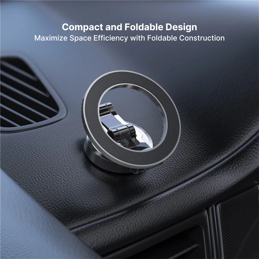 Strong Car Phone Holder with Adjustable Magnetic Base