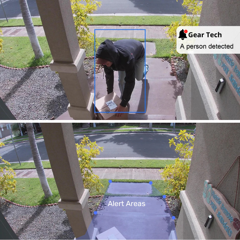 Wireless HD Video Doorbell with Night Vision and No Fees