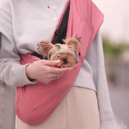 Compact Pet Sling - Easy Carry Pouch for Small Dogs