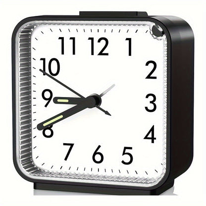 Compact LED Alarm Clock with Soft Nightlight