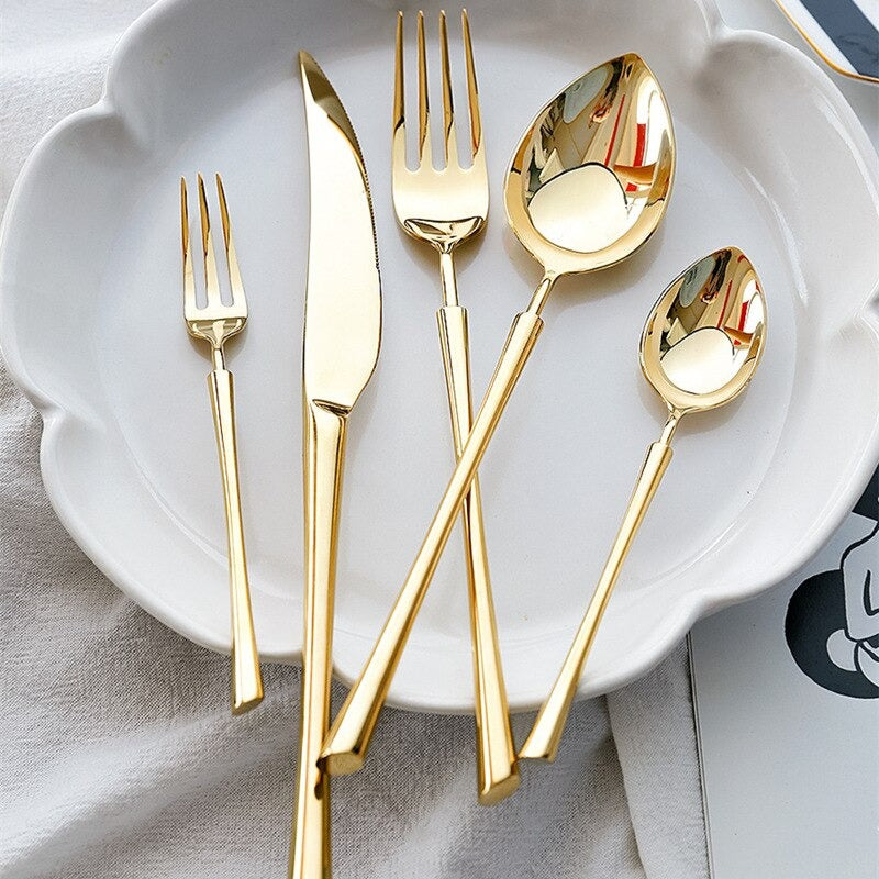 Traditional Elegant Dining Utensil Set - Lusomart