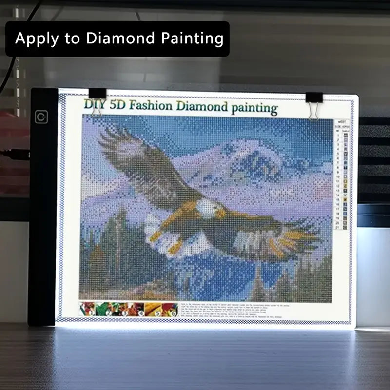 Portable LED Light Box for Tracing and Drawing