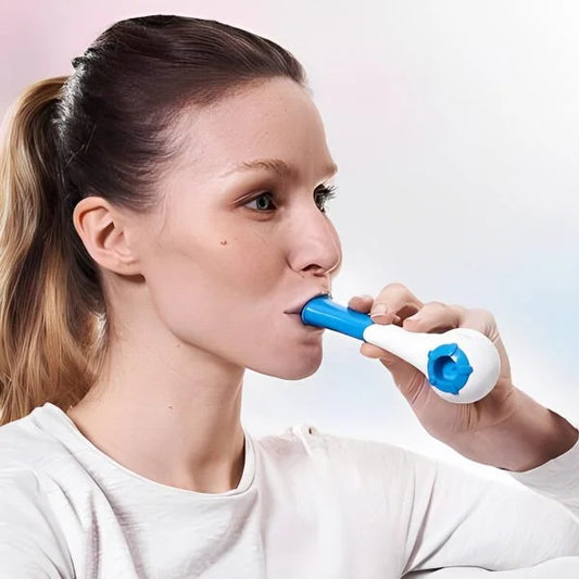 Portable Breath Training Device For Better Lung Capacity - Lusomart