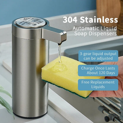 Automatic Stainless Touchless Soap Dispenser