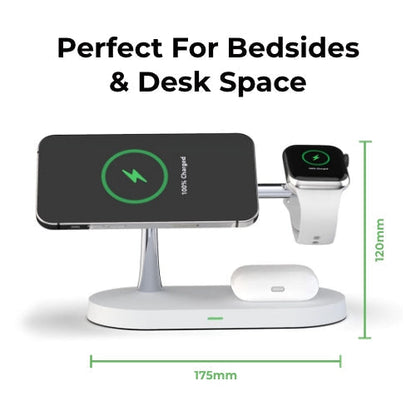 Fast 4-in-1 Wireless Charging Pad for iPhone and Accessories