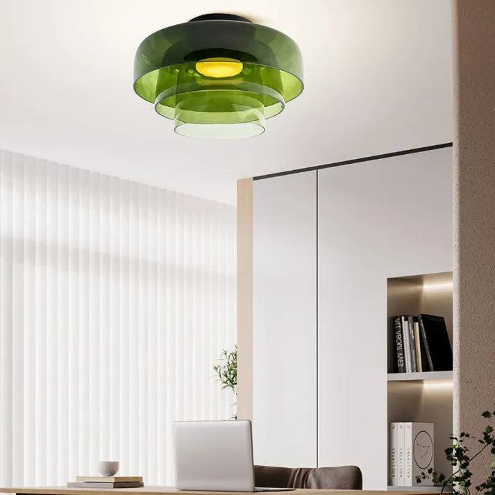 Elegant Glass Pendant Ceiling Lamp