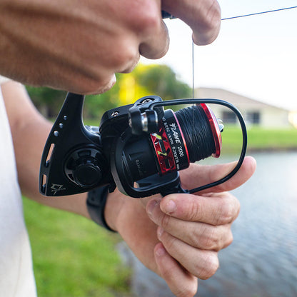 Fast Action Spinning Fishing Reel Red