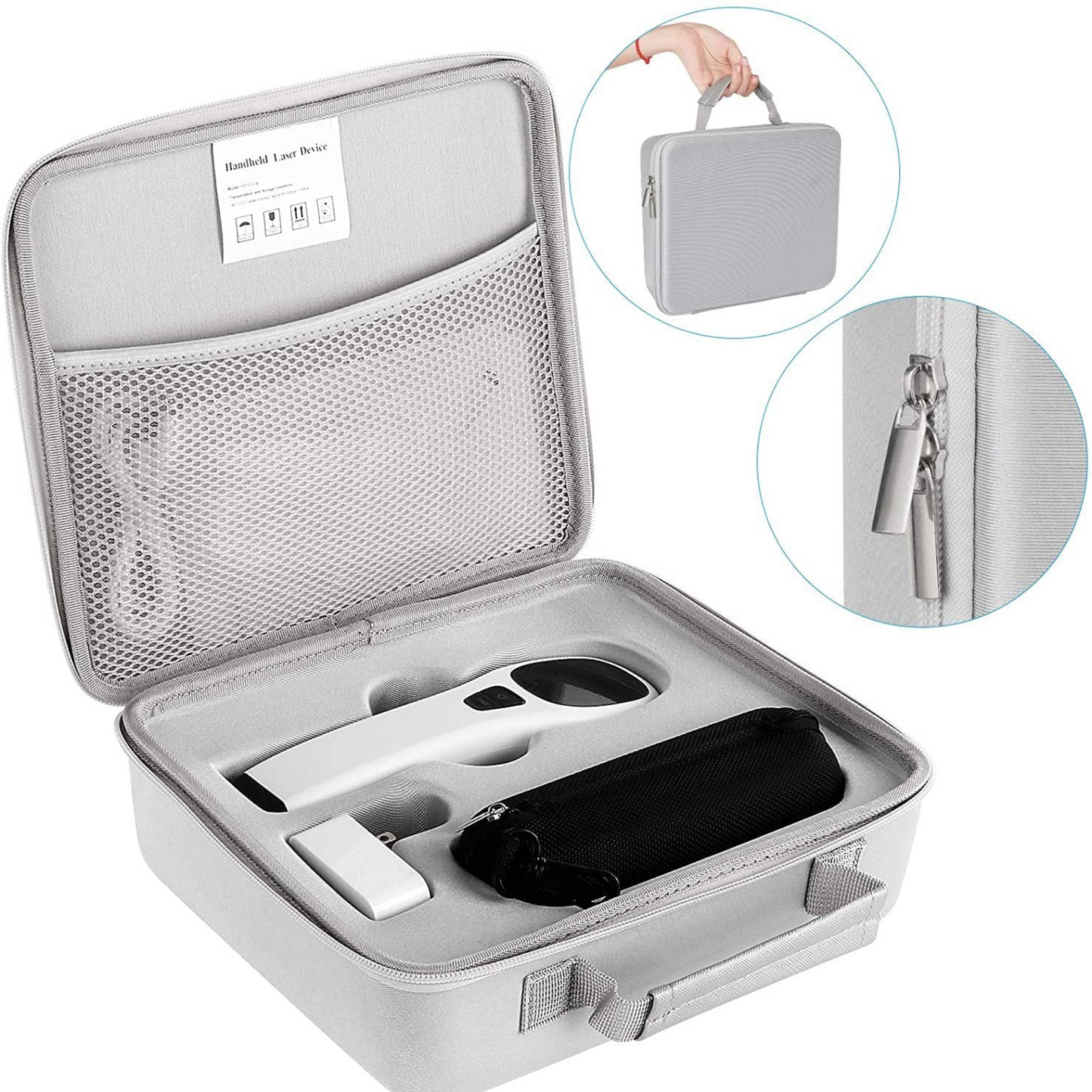 Portable Red Light Skin Therapy Device for Home Use