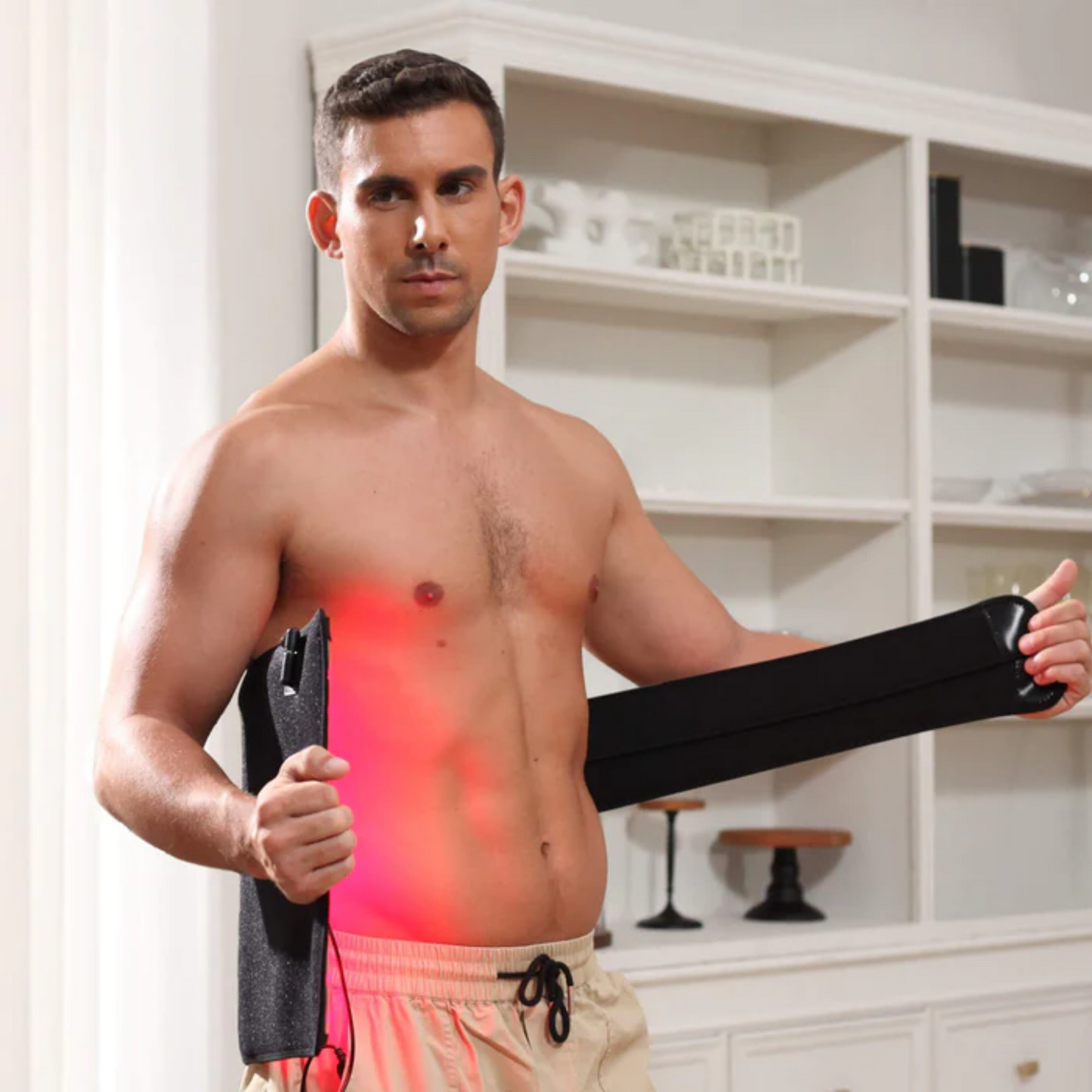 Slimming LED Waist Wrap for Home Body Sculpting