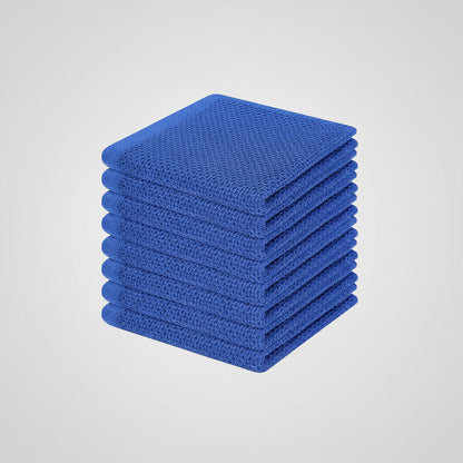 Gentle Kitchen Dish Towels Set Thick Absorbent Textured Weave