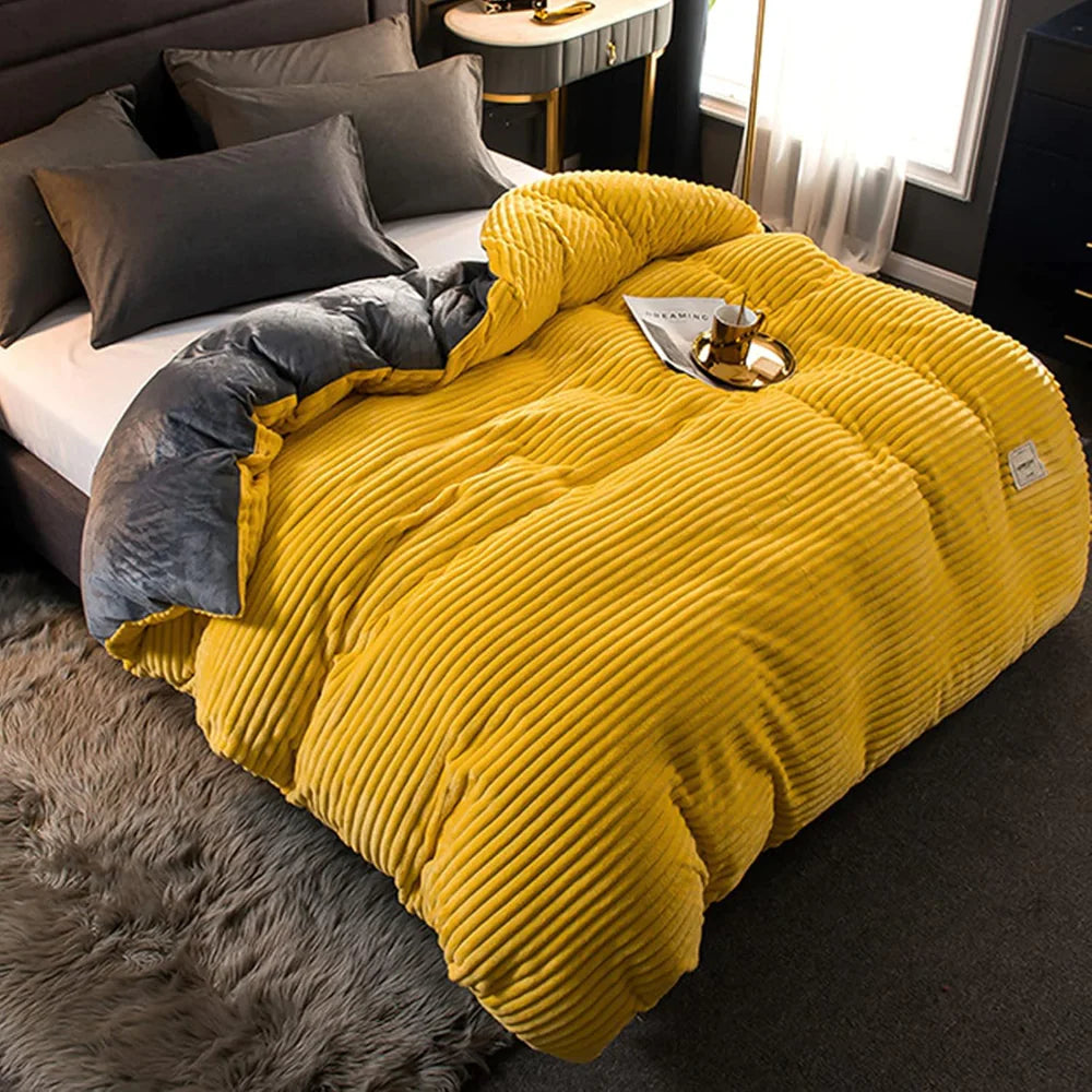 Soft Winter Bedding Set Cozy Duvet Cover