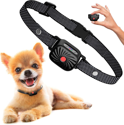 QuietPaw Anti Bark Collar for Small Dogs - Lusomart