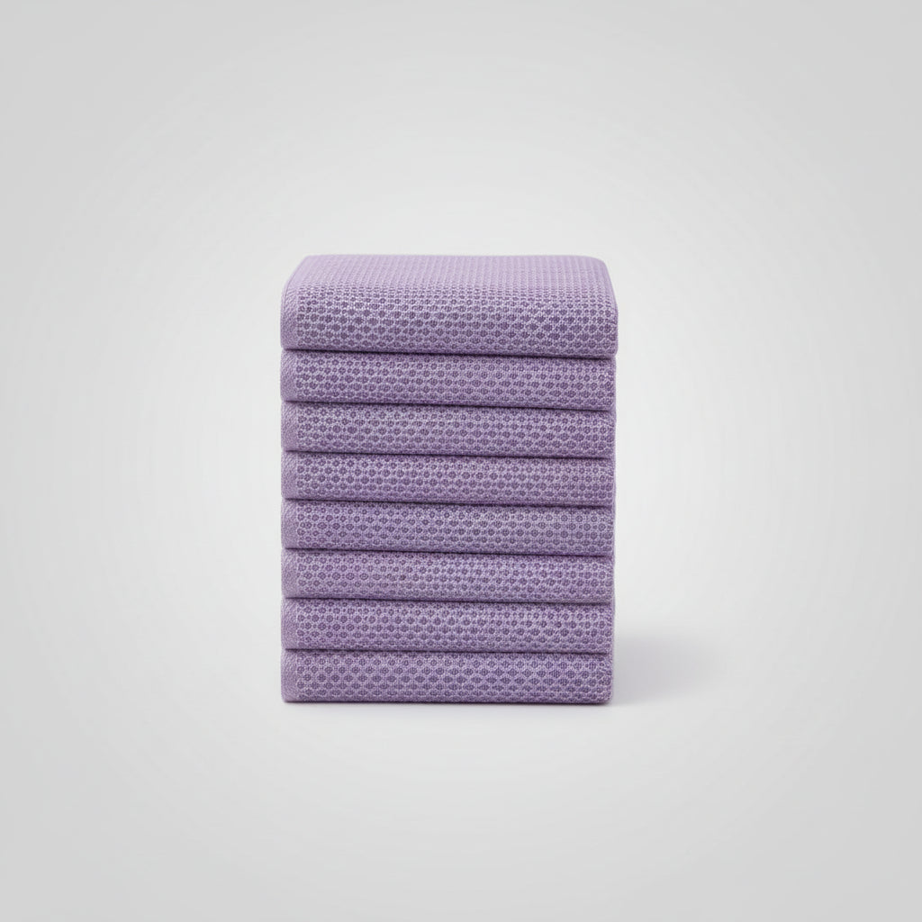 Gentle Kitchen Dish Towels Set Thick Absorbent Textured Weave