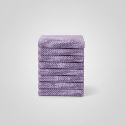 Gentle Kitchen Dish Towels Set Thick Absorbent Textured Weave