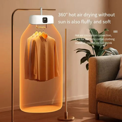 QuickDry Compact Electric Clothing Dryer