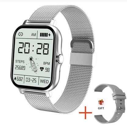 Smart Touch Screen Watch with Bluetooth Connectivity