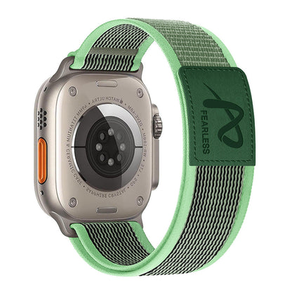 Durable Nylon Apple Watch Strap with Genuine Leather Tag