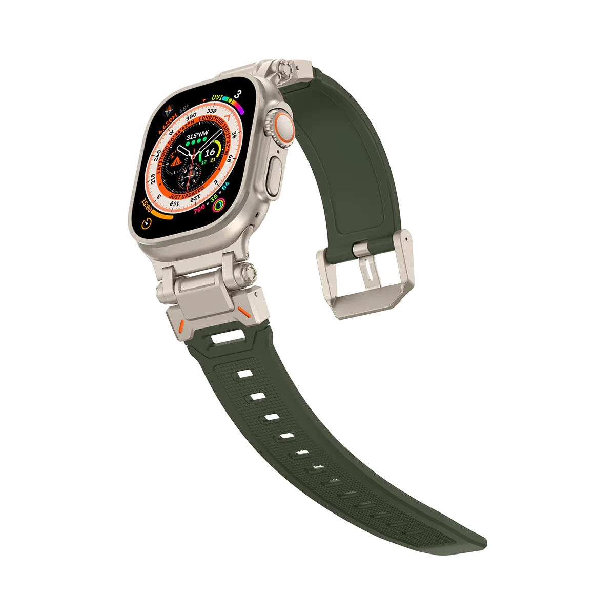Durable Silicone Strap for Apple Watch