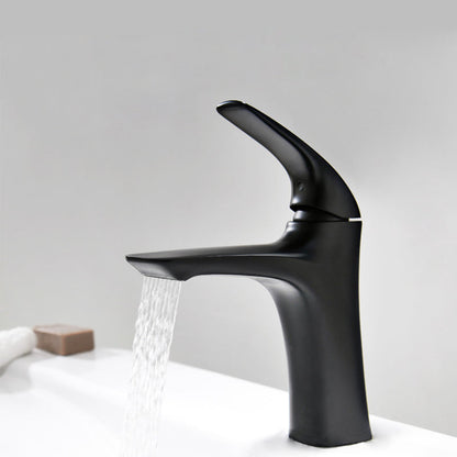Luxury Single Handle Bath Faucet for Single Hole Sinks