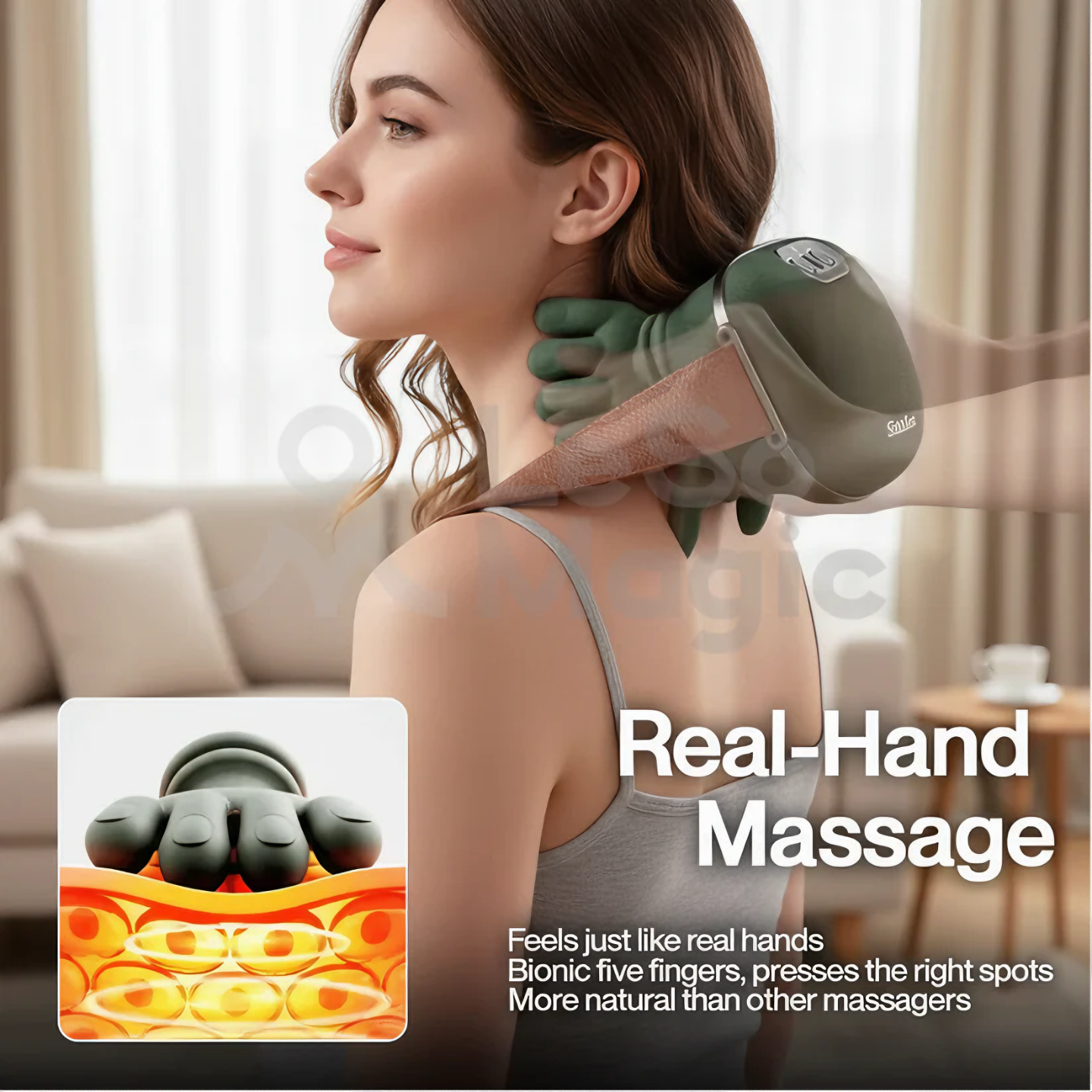 Fast Relief Neck Massager for Sore Muscles