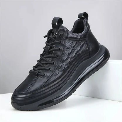 Comfortable Leather Support Sneakers for Men