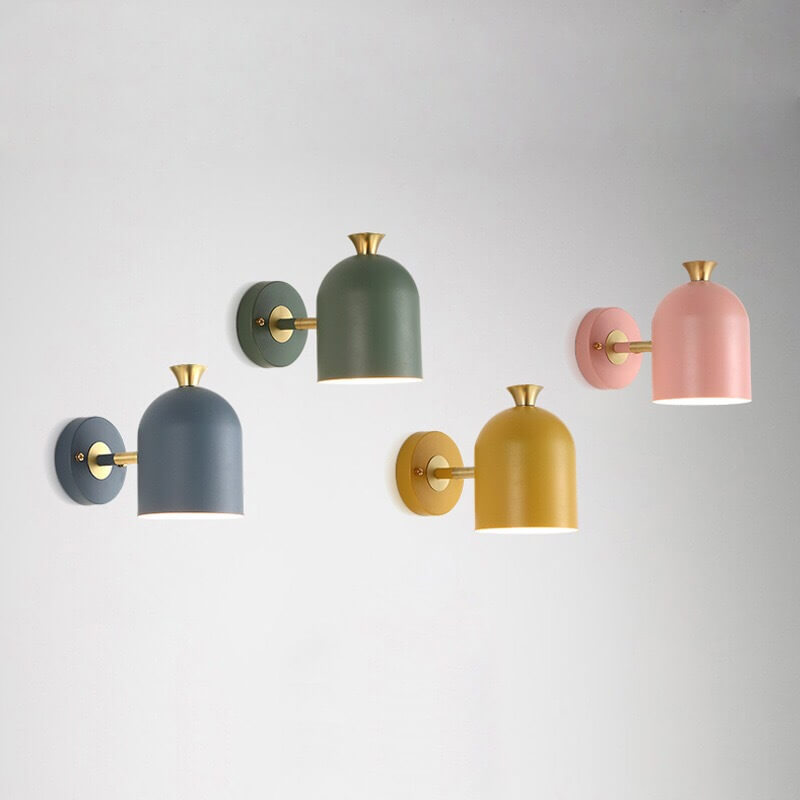 Modern Metal Round Wall Lamp Fixtures