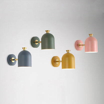 Modern Metal Round Wall Lamp Fixtures